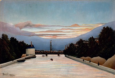 The Eiffel Tower Henri Rousseau